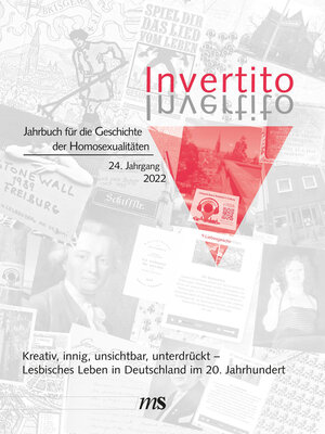 cover image of Invertito. Jahrbuch für die Geschichte der Homosexualitäten